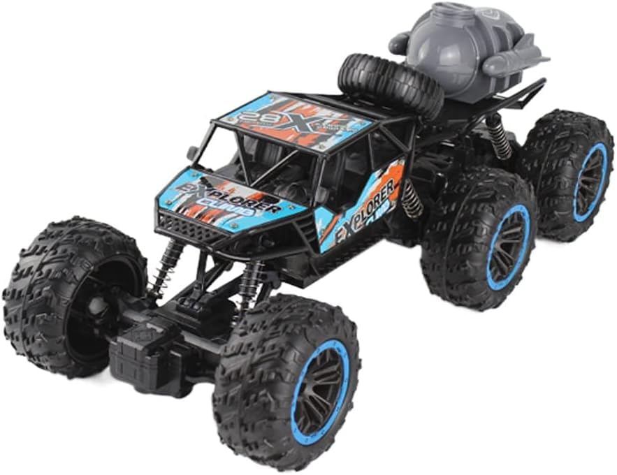 Amazon.co.jp: RC Car 6 Wheel Remote Control Car Spray Off Road